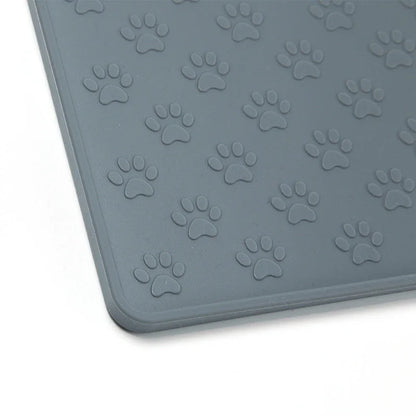 Waterproof Silicone Pet Placemat for Dogs & Cats - Non-Slip Food Mat 