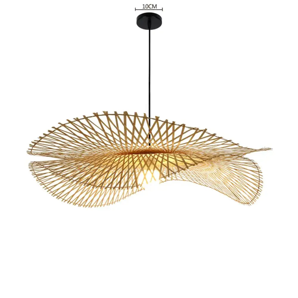Bamboo Rattan Pendant Light | Kitchen Island Home Lighting