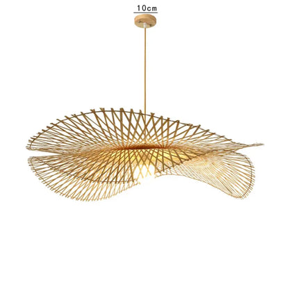 Bamboo Rattan Pendant Light | Kitchen Island Home Lighting
