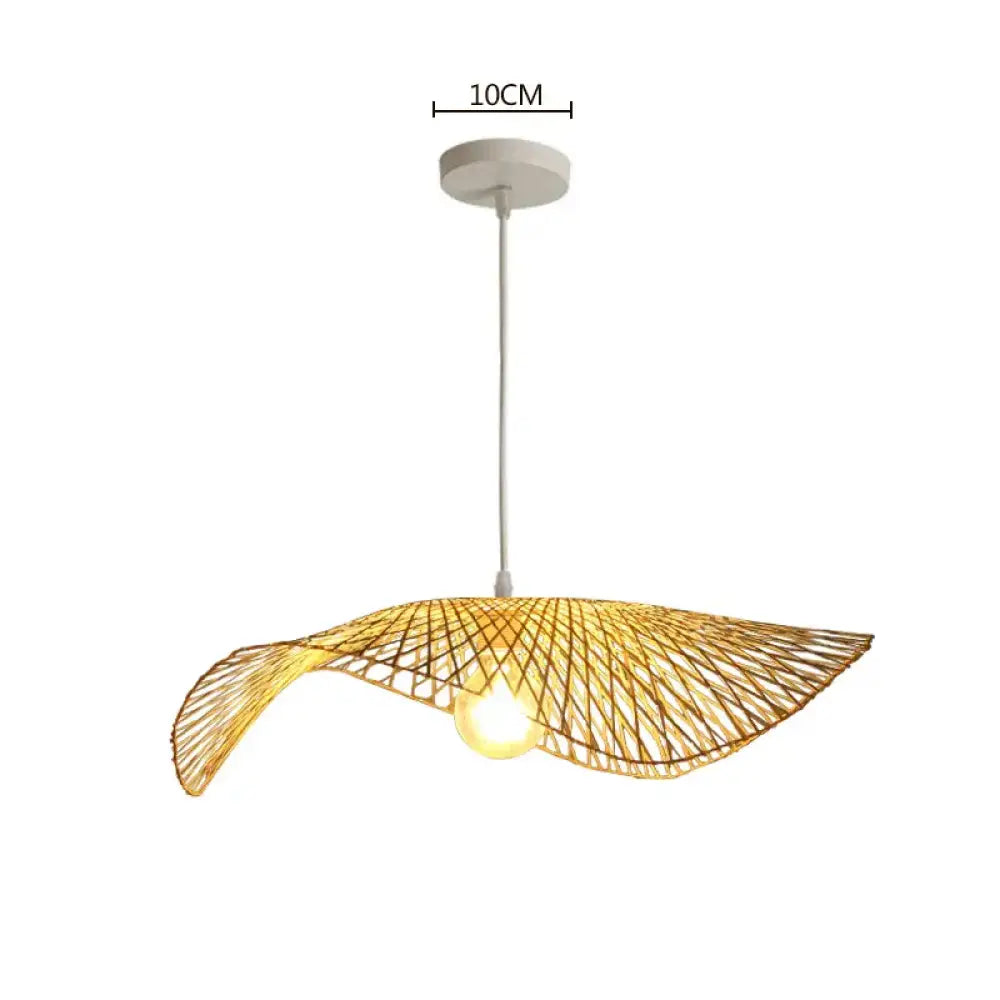 Bamboo Rattan Pendant Light | Kitchen Island Home Lighting