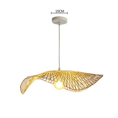 Bamboo Rattan Pendant Light | Kitchen Island Home Lighting