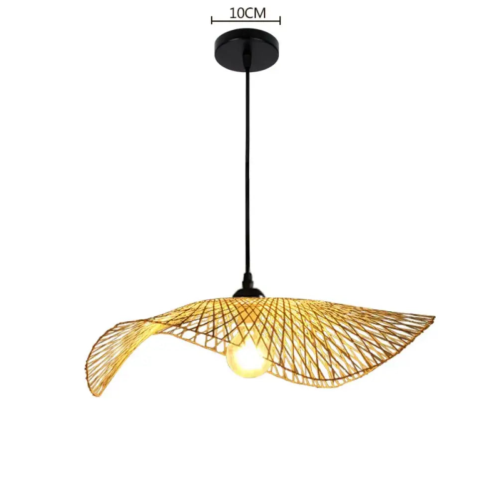 Bamboo Rattan Pendant Light | Kitchen Island Home Lighting