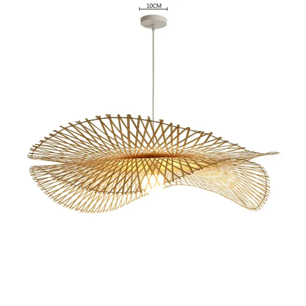 Bamboo Woven Chandeliers - Natural Rattan Elegance for Your Kitchen and Living Room
