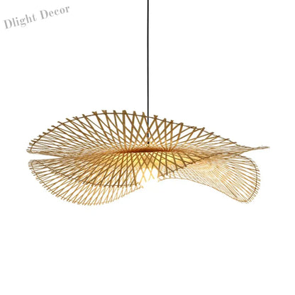Bamboo Woven Chandeliers - Natural Rattan Elegance for Your Kitchen and Living Room