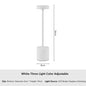 Elegant Touch Sensor LED Table Lamp - Rechargeable Desk Lamp with 3 Color Modes