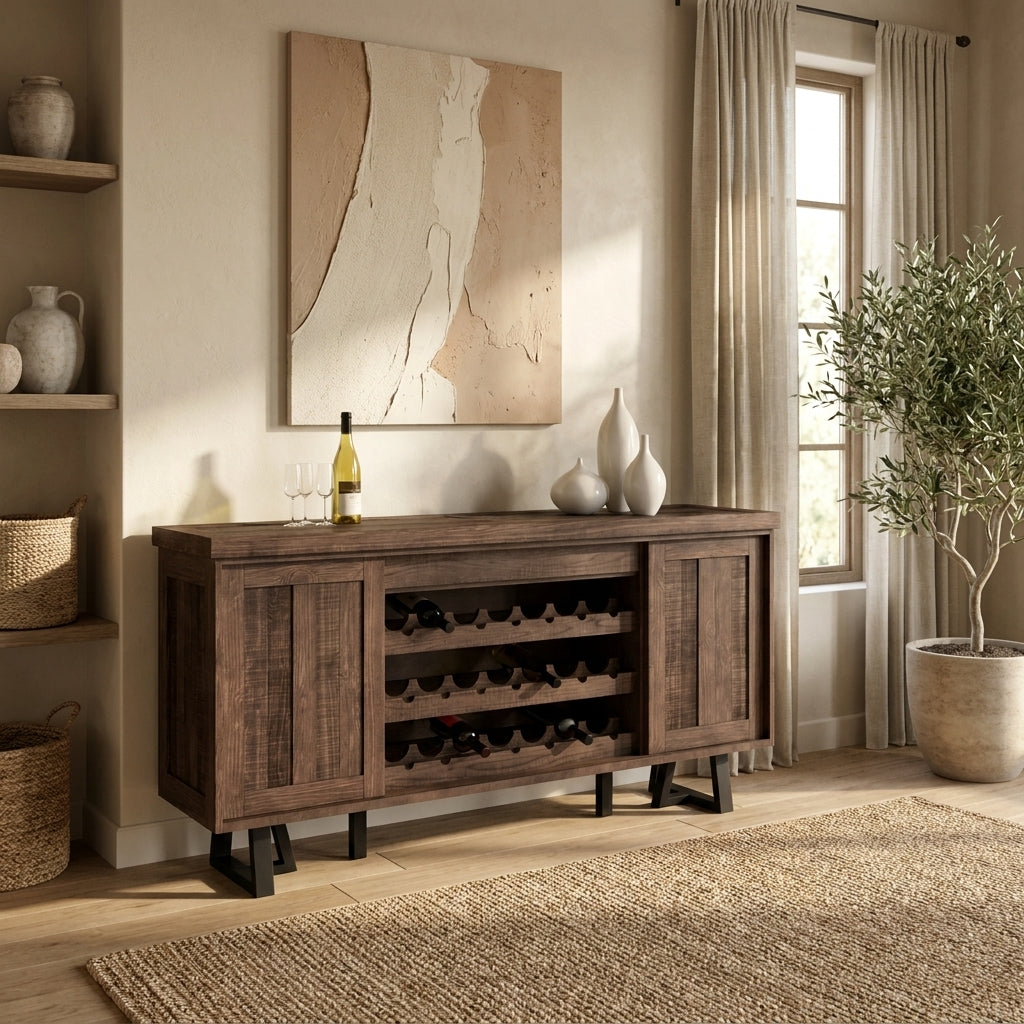 Prairie Sideboard, Natural/Black