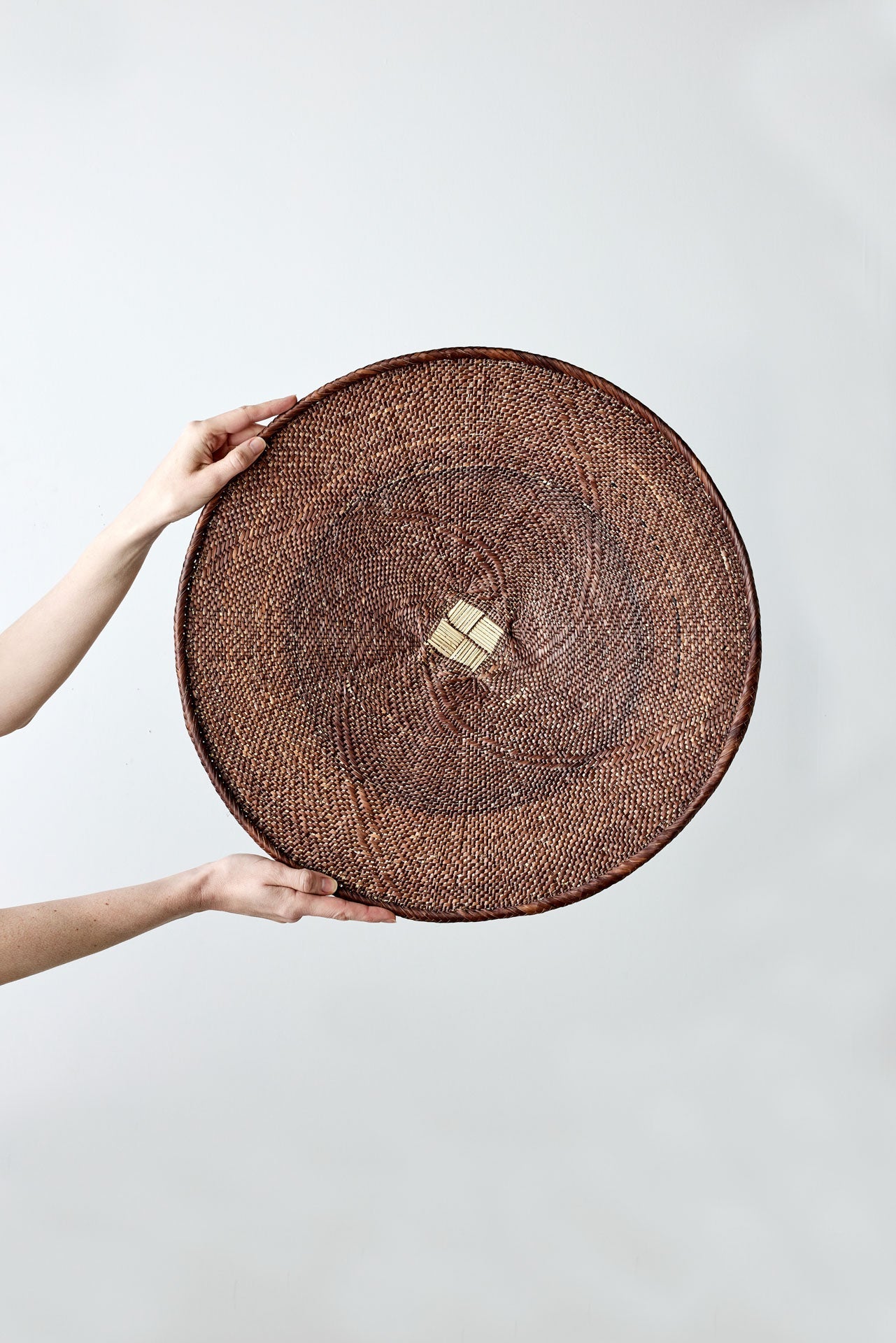 Binga Patterned Brown & Natural Wall Art