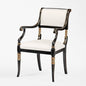 LUCIA black armchair