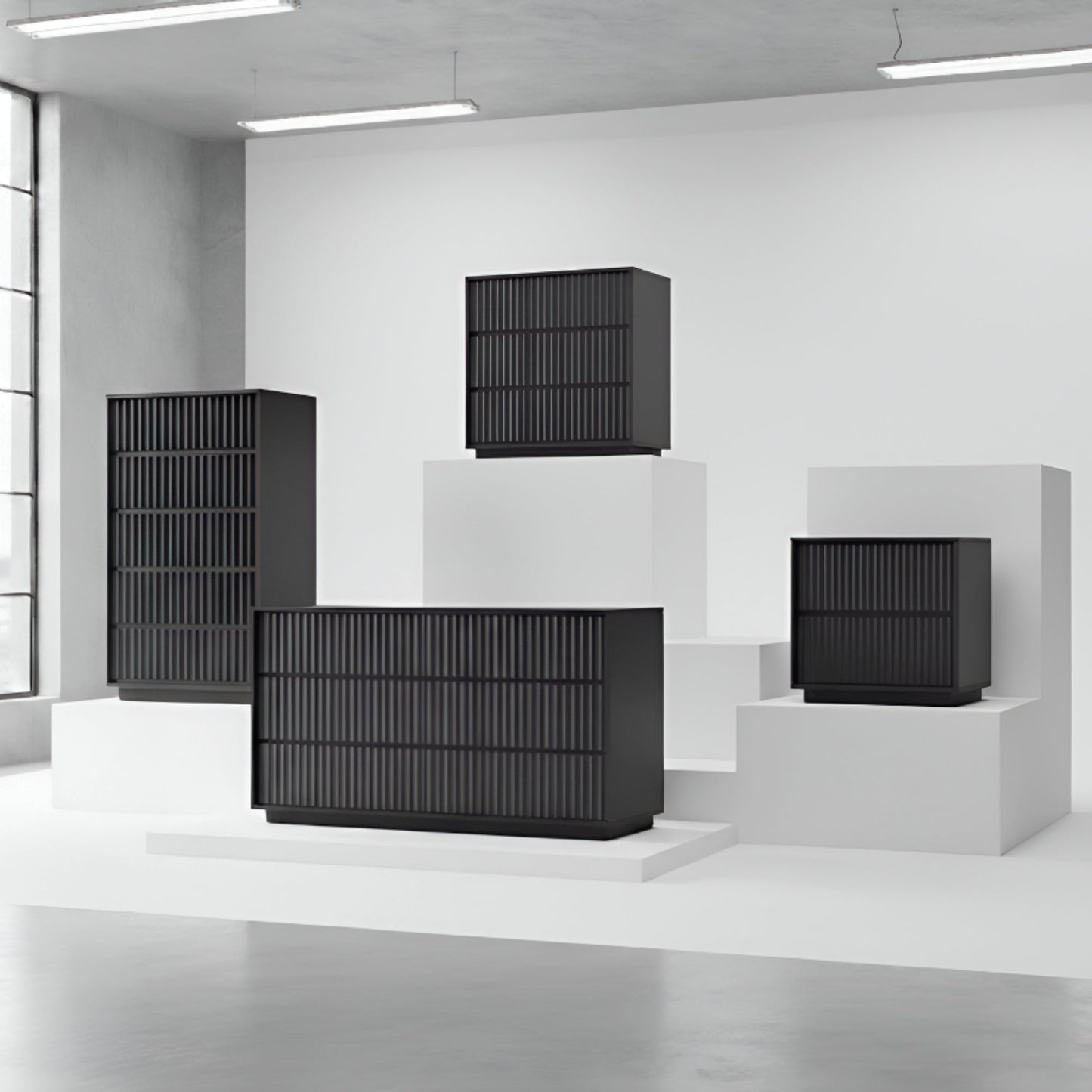 Blanca Dresser, Black