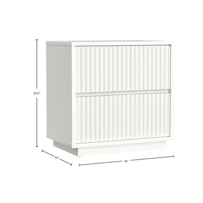 Blanca Nightstand, White