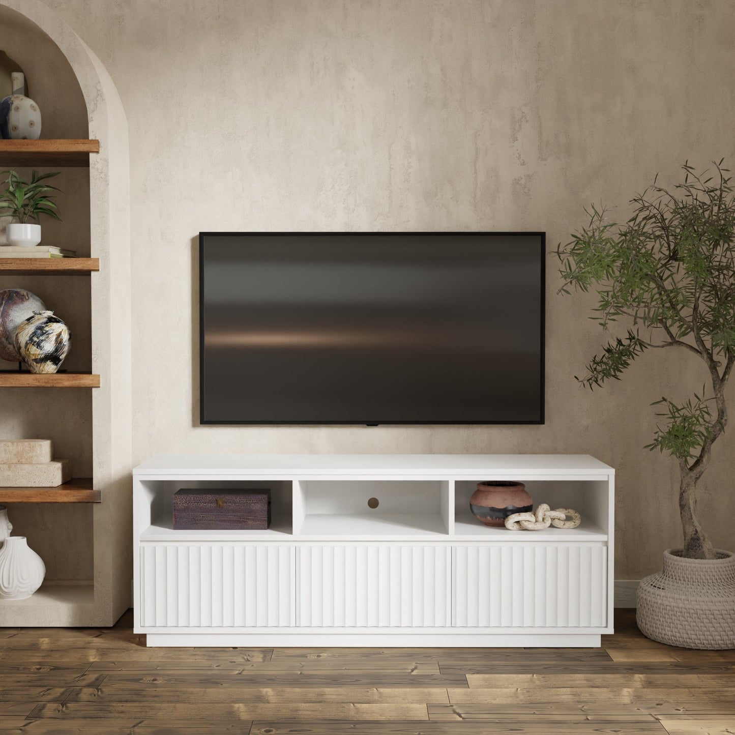 Blanca TV Console, White