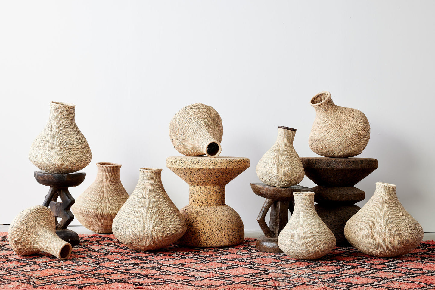 Binga Nongo Natural Woven Gourd Basket