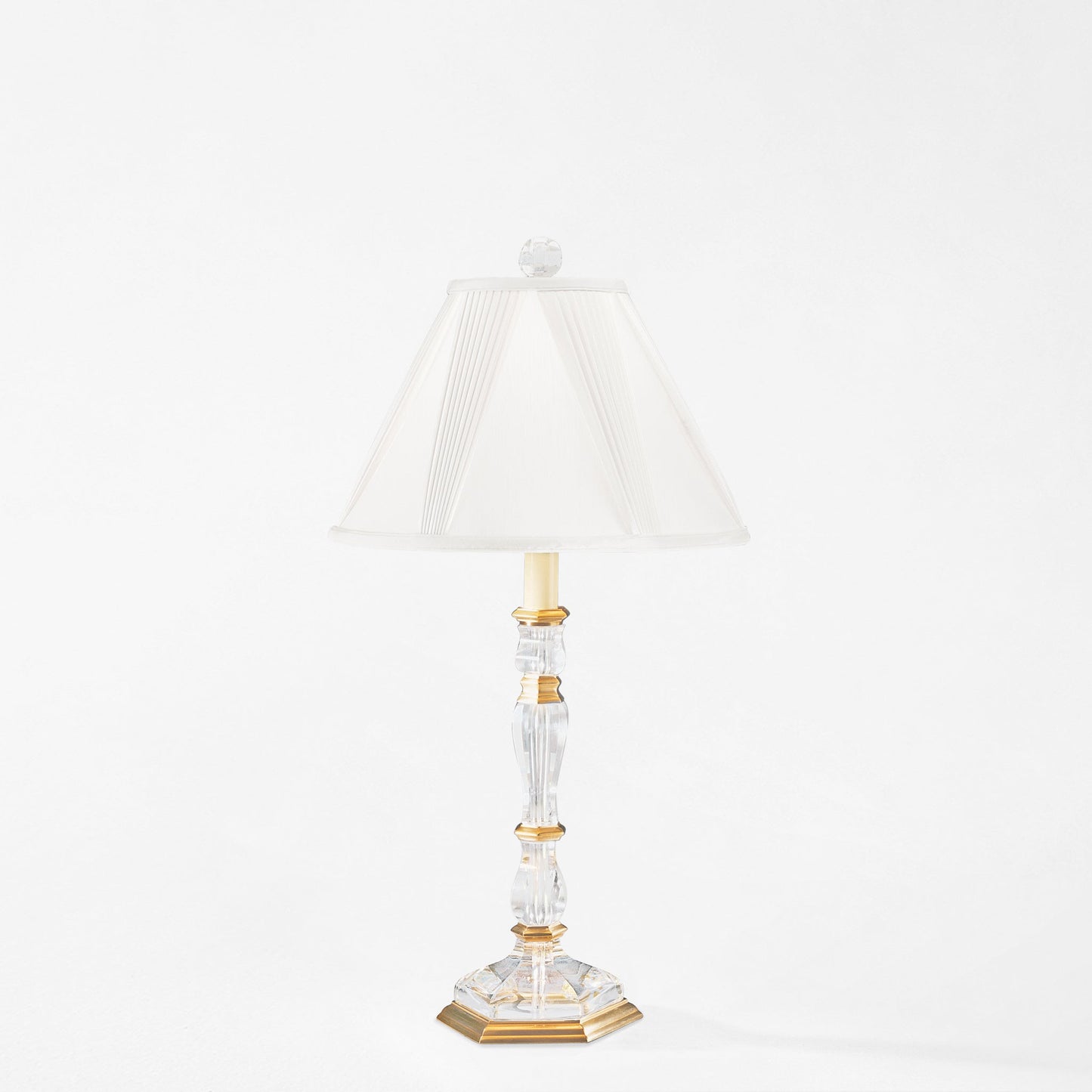 CORTINA crystal & brass lamp