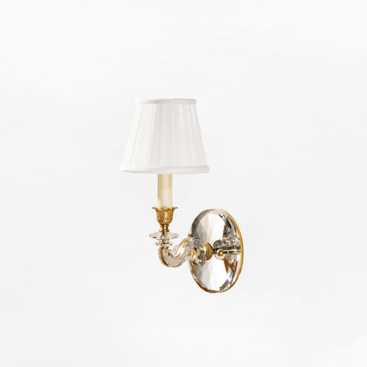 NEMA crystal sconce