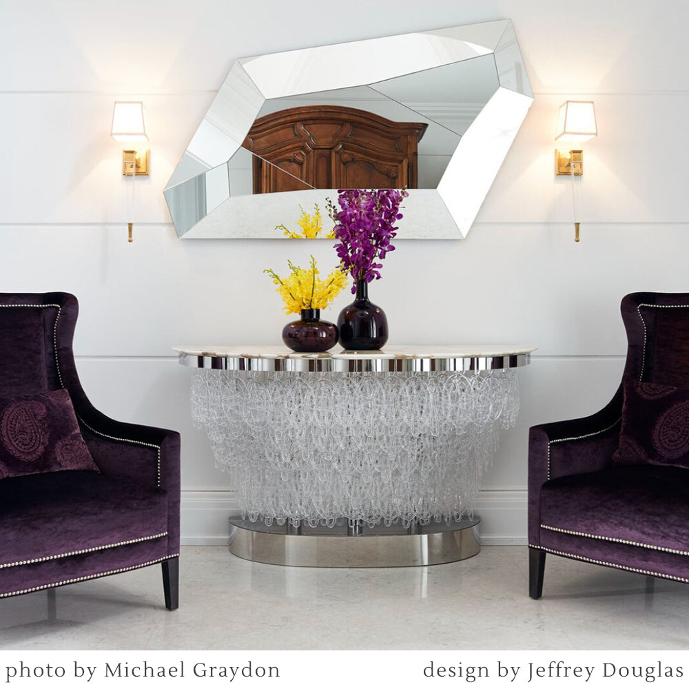 ARYA crystal sconce