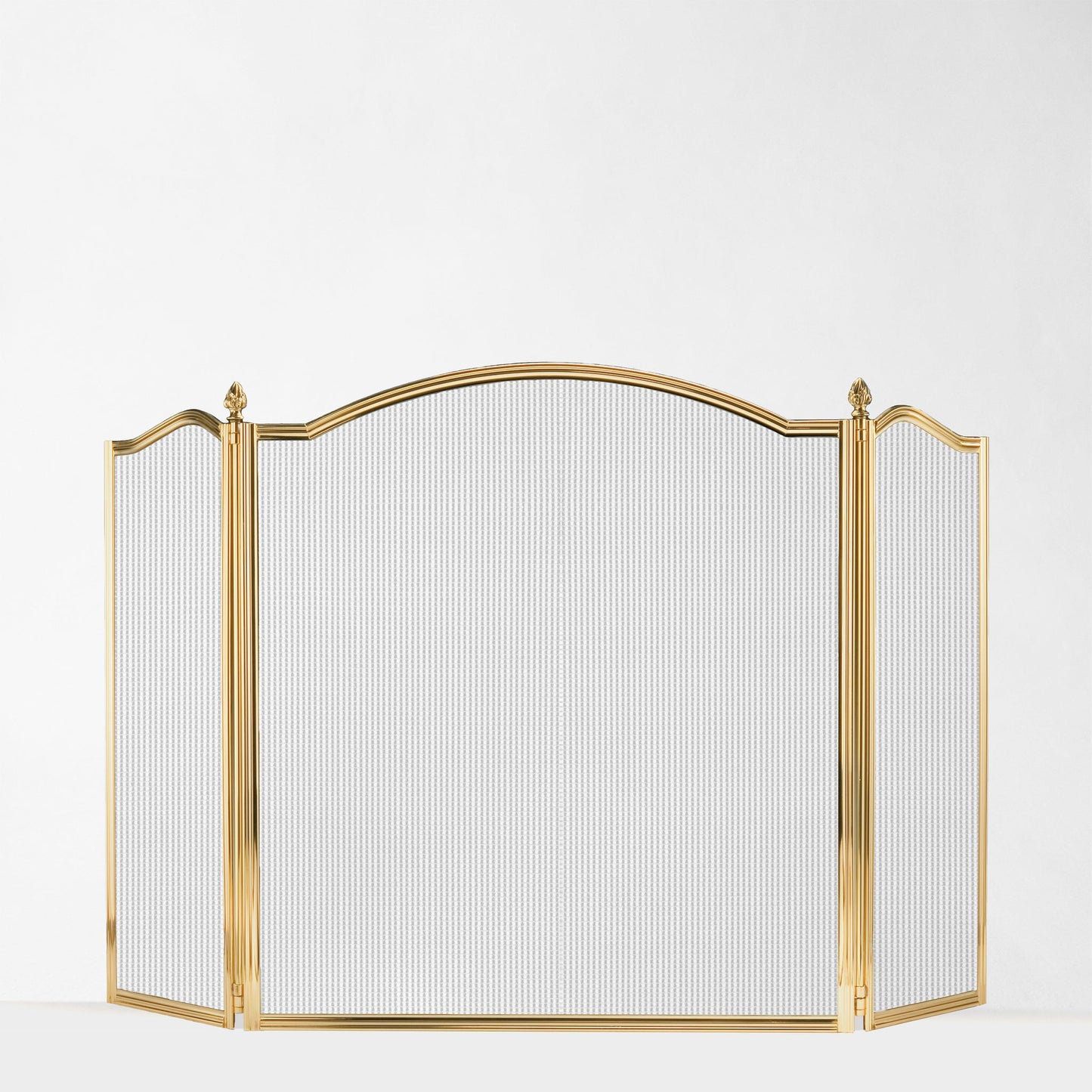 BELLA brass fire screen