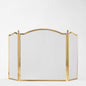 BELLA brass fire screen