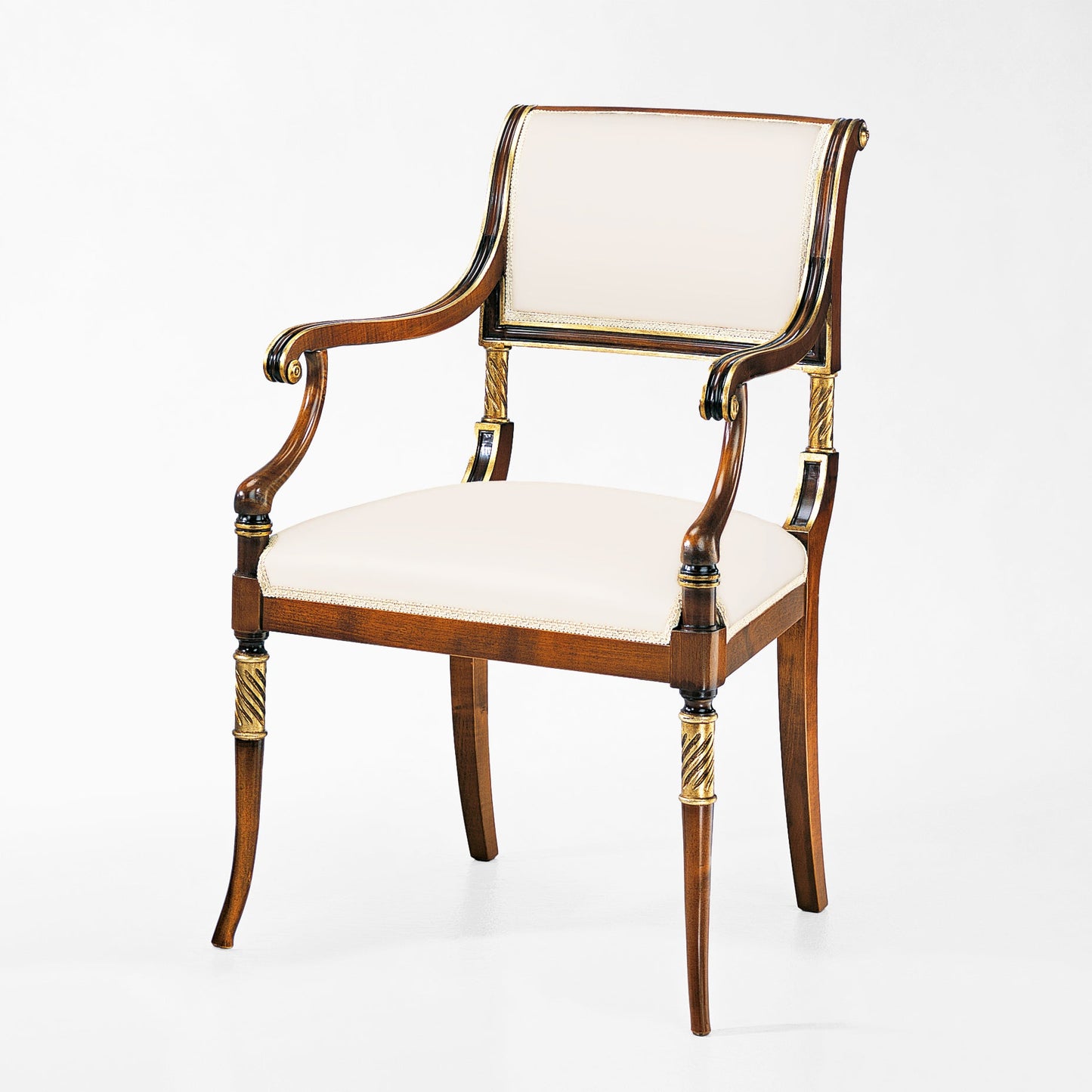 LUCIA wood armchair