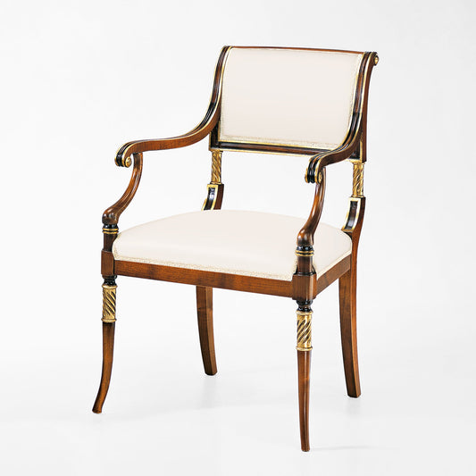 LUCIA wood armchair