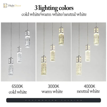 Bubble LED Modern Pendant Light | Dining Room Lighting