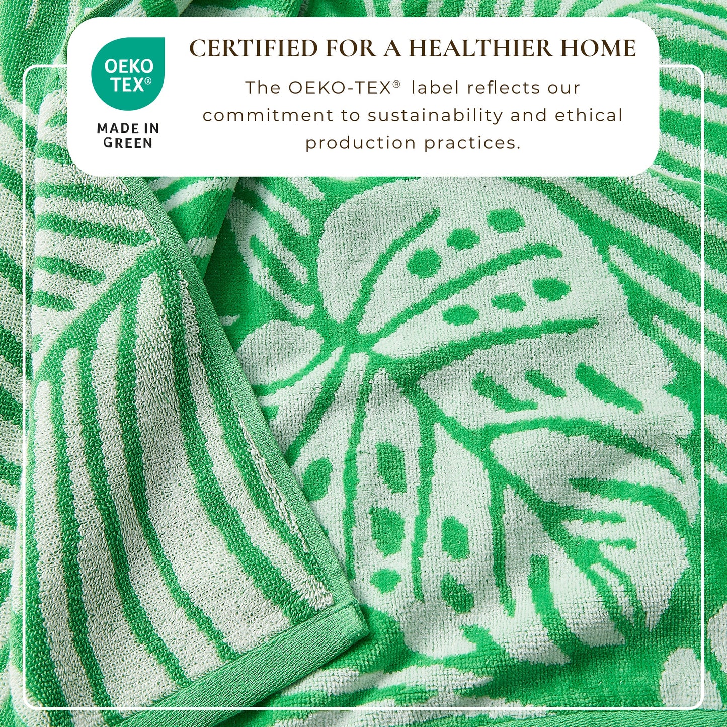 Cotton Velour Beach Towel - Maui Collection