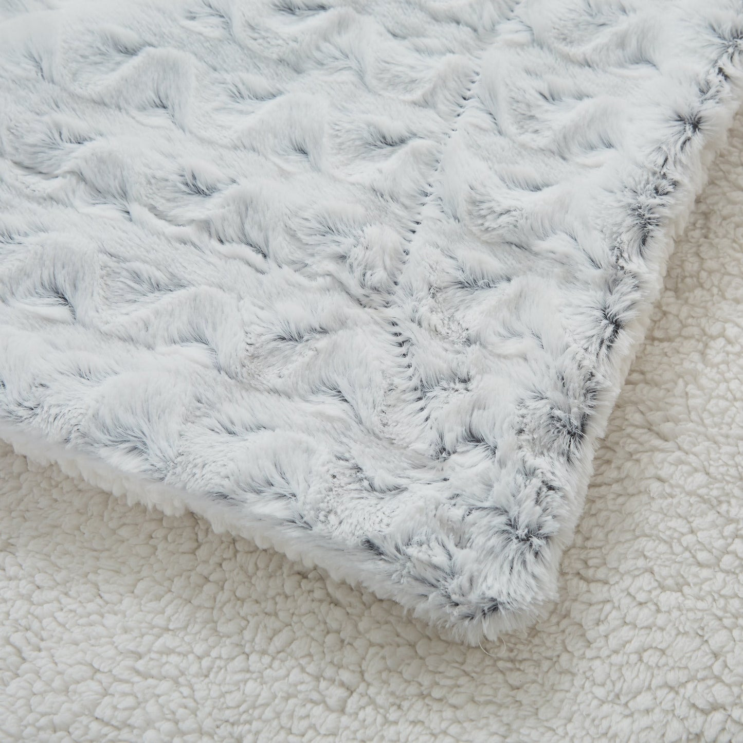 Tache Faux Fur Snowy Owl Super Soft Throw Blanket (#17)