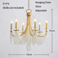 Candle Ceiling Chandeliers - LED Lustres for Classical Home Decoration Pendant Lighting in Living and Dining Rooms