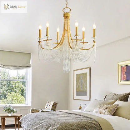 Candle LED Chandelier | Modern Dining Room Lighting