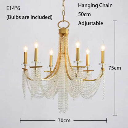 Candle LED Chandelier | Modern Dining Room Lighting