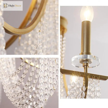 Candle LED Chandelier | Modern Dining Room Lighting