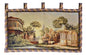 Tache Tapestry Middle Eastern Golden Palace Landscape Wall Hanging Art Mural 27 x 49 (351)