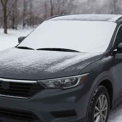 Castrol Car Windshield Sun & Snow Shade Cover