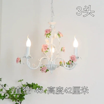 Charming Pastoral Style Chandelier - American Country Kid Chandeliers for Living Rooms, Bedrooms, Dining Rooms, and Children's Rooms