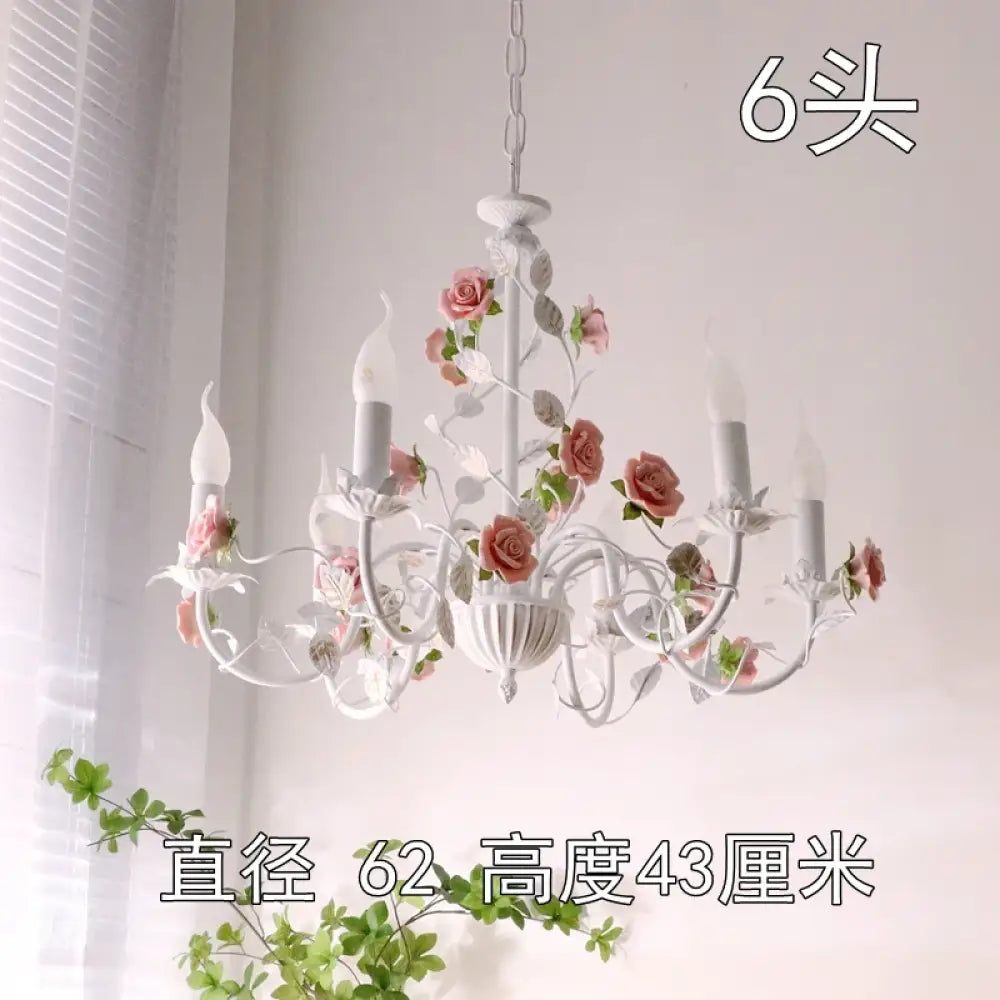 Charming Pastoral Style Chandelier - American Country Kid Chandeliers for Living Rooms, Bedrooms, Dining Rooms, and Children's Rooms