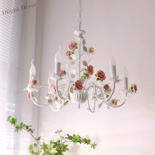 Charming Pastoral Style Chandelier - American Country Kid Chandeliers for Living Rooms, Bedrooms, Dining Rooms, and Children's Rooms