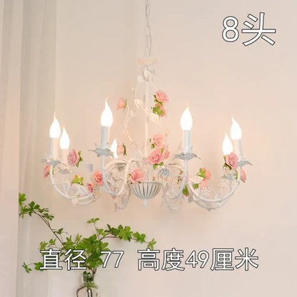 Charming Pastoral Style Chandelier - American Country Kid Chandeliers for Living Rooms, Bedrooms, Dining Rooms, and Children's Rooms