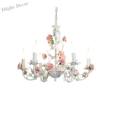 Charming Pastoral Style Chandelier - American Country Kid Chandeliers for Living Rooms, Bedrooms, Dining Rooms, and Children's Rooms