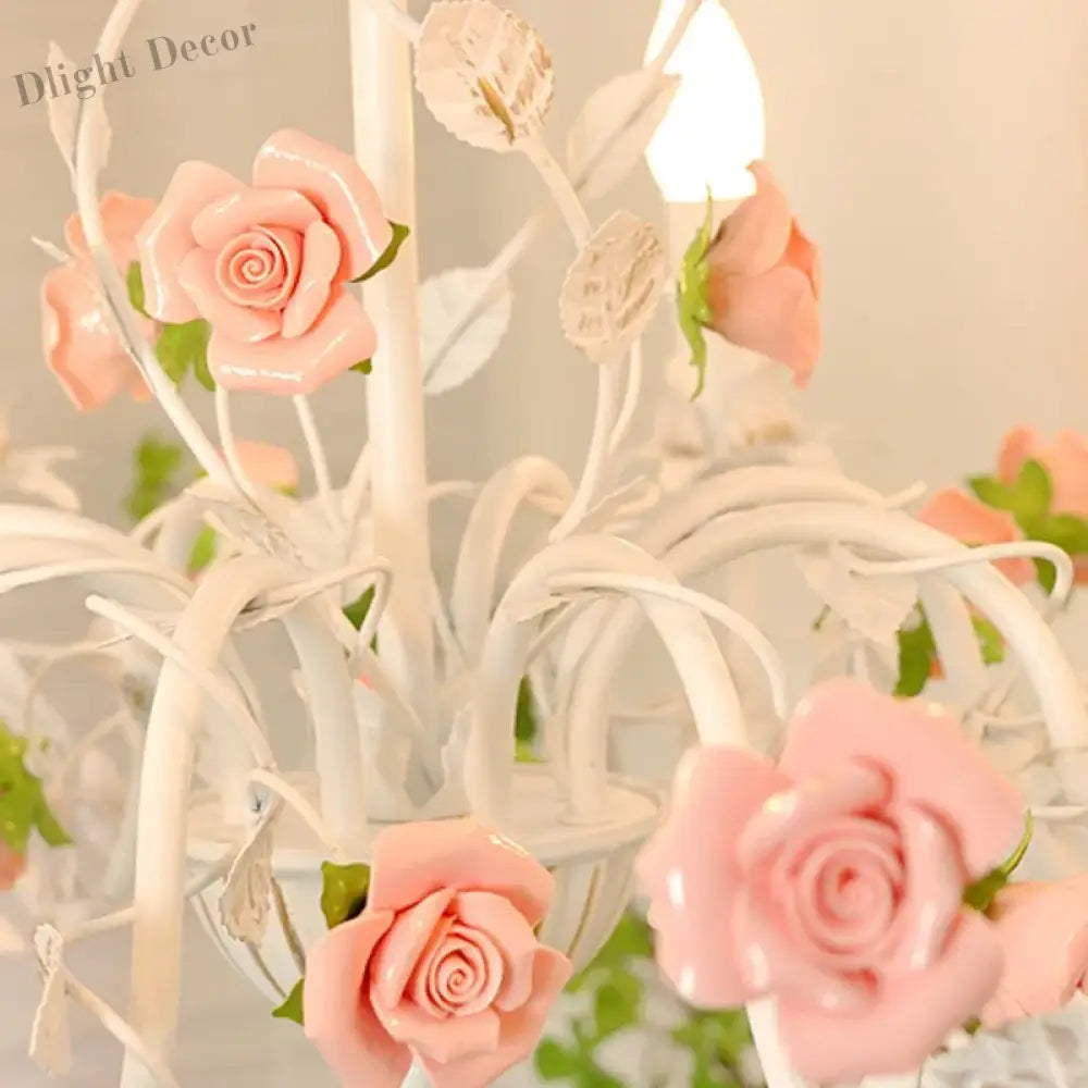 Charming Pastoral Style Chandelier - American Country Kid Chandeliers for Living Rooms, Bedrooms, Dining Rooms, and Children's Rooms