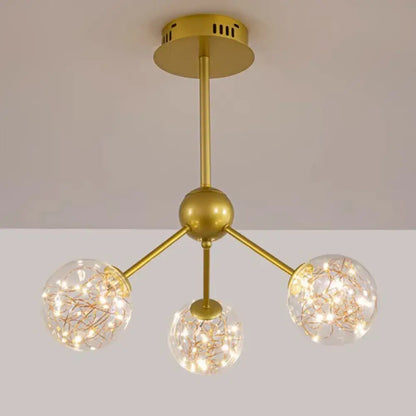 Chic Nordic Ceiling Light | Modern Dining Room Lighting