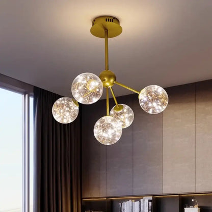 Chic Nordic Ceiling Light | Modern Dining Room Lighting
