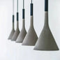 Concrete Pendant Lights - Nordic Modern LED Illumination for Restaurants, Bars, and More