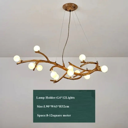 Contemporary Branches LED Chandeliers - Minimalist Lighting for Living Spaces and More