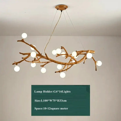 Contemporary Branches LED Chandeliers - Minimalist Lighting for Living Spaces and More