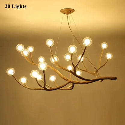 Contemporary Branches LED Chandeliers - Minimalist Lighting for Living Spaces and More
