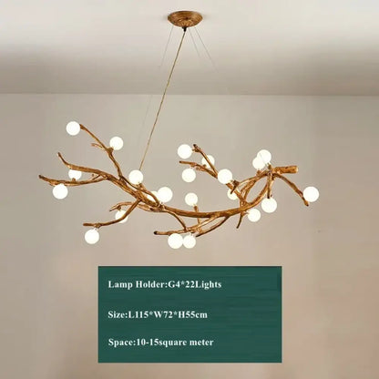 Contemporary Branches LED Chandeliers - Minimalist Lighting for Living Spaces and More