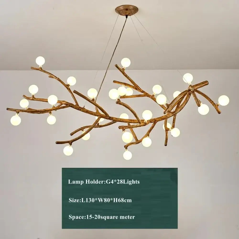 Contemporary Branches LED Chandeliers - Minimalist Lighting for Living Spaces and More