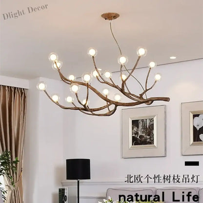 Contemporary Branches LED Chandeliers - Minimalist Lighting for Living Spaces and More