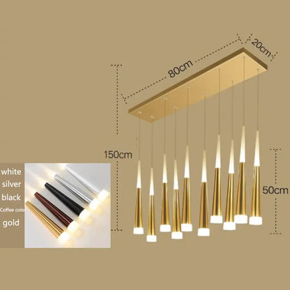 Contemporary Indoor Pendant Lights - Stylish Ceiling Lamp for Dining Rooms and Home Decor