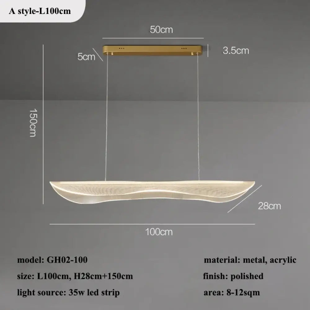 Contemporary Irregular Acrylic LED Chandeliers - Illuminate and Elevate Your Living and Dining Spaces