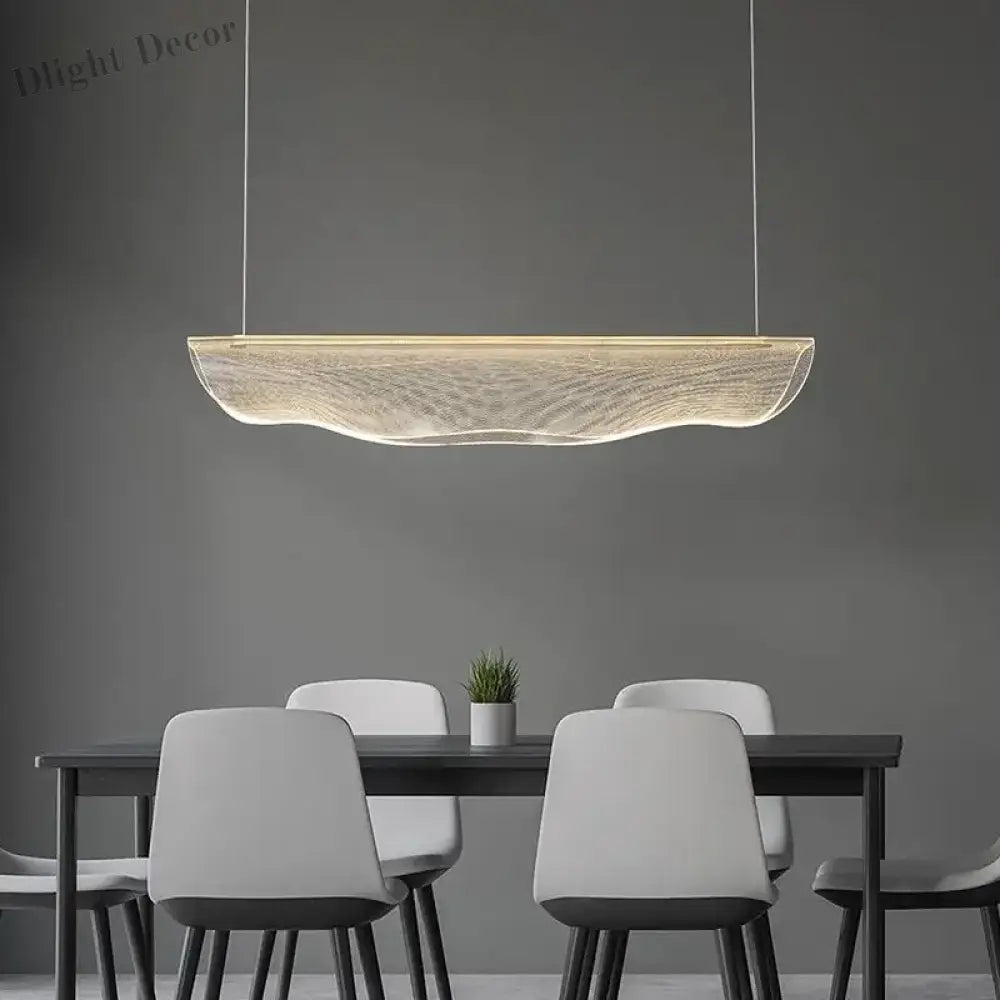 Contemporary Irregular Acrylic LED Chandeliers - Illuminate and Elevate Your Living and Dining Spaces